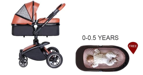 0-3 Years Old Bebe Baby Quick Folding Easy to Carry High Landscape 3 Pieces  Baby Stroller Pram - China Baby Stroller and Baby Stroller 3 in 1 price